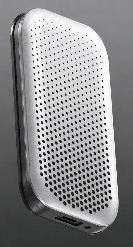 The Array pattern shown on a photo of a product housing
